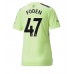 Cheap Manchester City Phil Foden #47 Third Football Shirt Women 2022-23 Short Sleeve